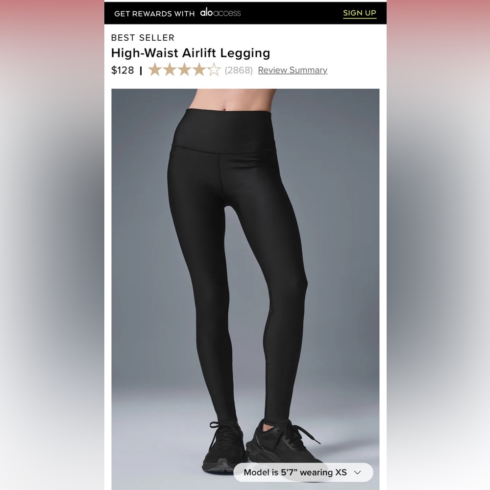 Alo yoga airlift leggings